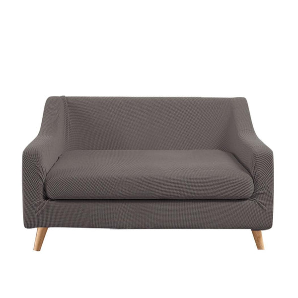 DreamZ Couch Sofa Seat Covers Stretch Protectors Slipcovers 2 Seater Chocolate Deals499