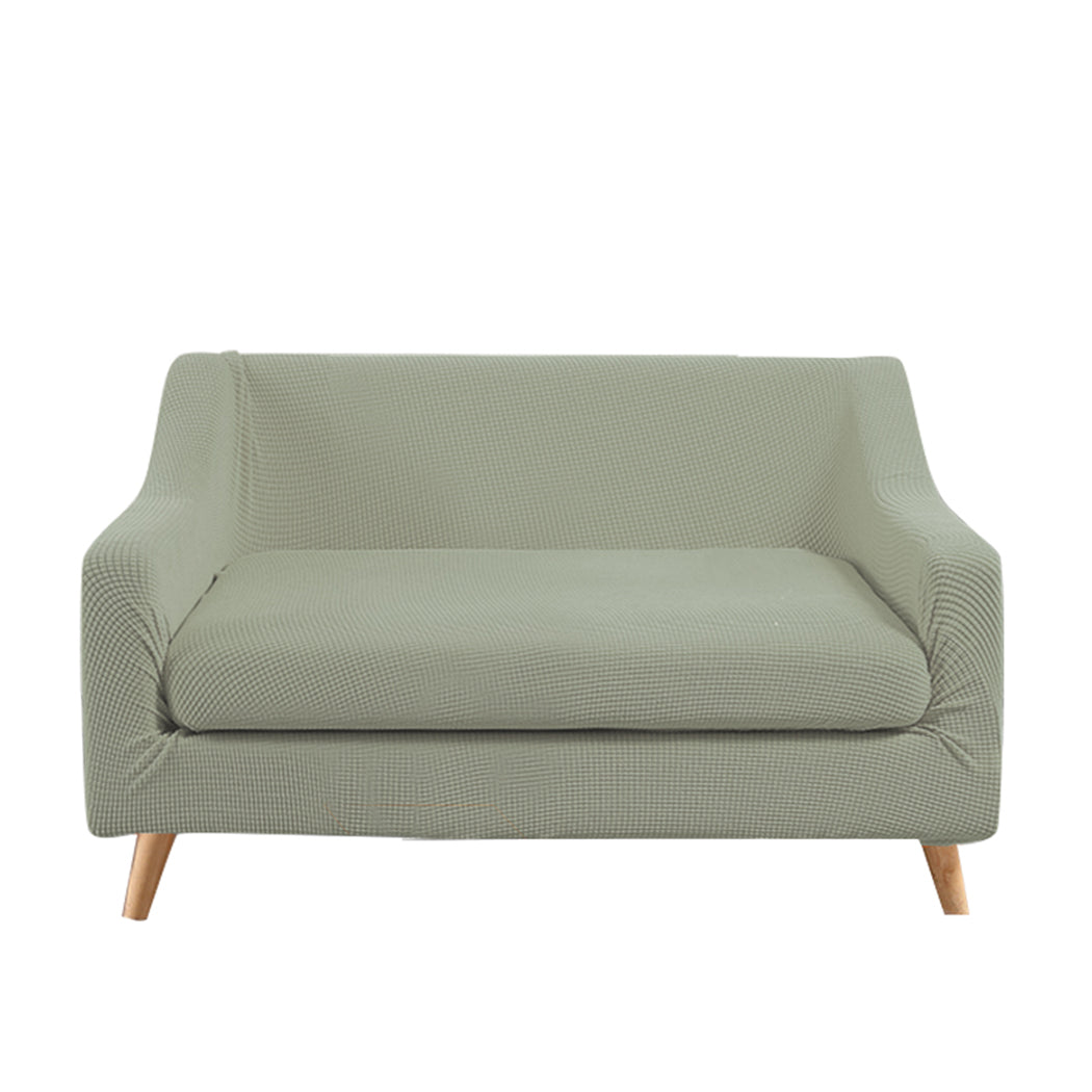 DreamZ Couch Sofa Seat Covers Stretch Protectors Slipcovers 2 Seater Khaki Deals499