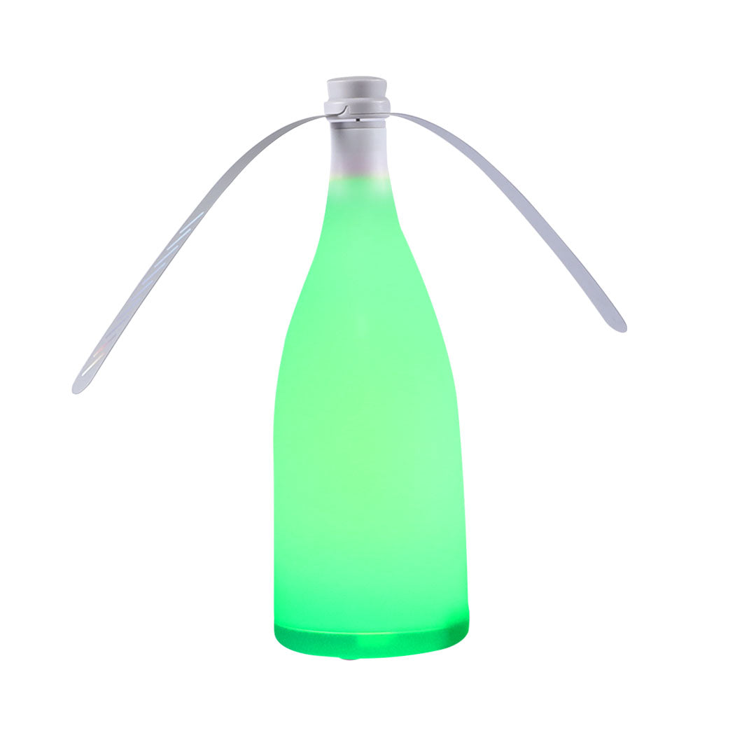 LED Repellent Fly Fan Entertaining Free Indoor Outdoor Home Chemical Safe Trap Green Deals499