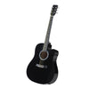 BoPeep 41 Inch Wooden Folk Acoustic Guitar Classical Cutaway Steel String w/ Bag Deals499