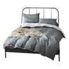 DreamZ 1000TC Microfibre Reversible Duvet Cover and Pillow Case Set Single Size DreamZ