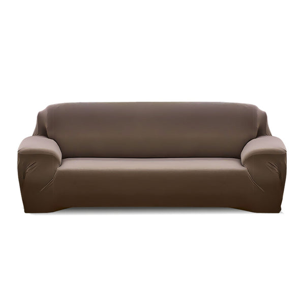 Easy Fit Stretch Couch Sofa Slipcovers Protectors Covers 3 Seater Taupe Deals499