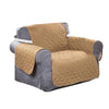 Sofa Cover Couch Lounge Protector Quilted Slipcovers Waterproof Ginger 173cm x 200cm Deals499