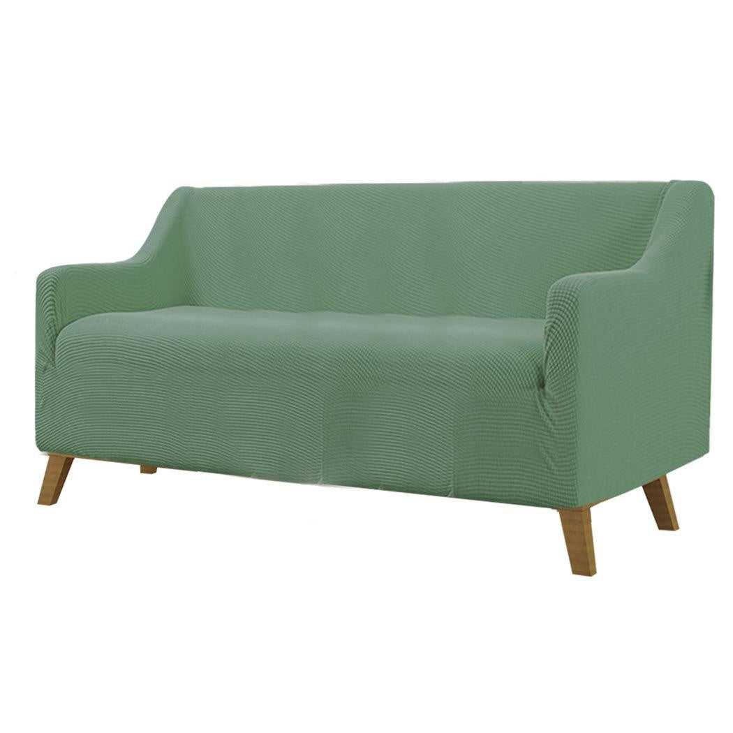 Couch Stretch Sofa Lounge Cover Protector Slipcover 3 Seater Cyan Deals499