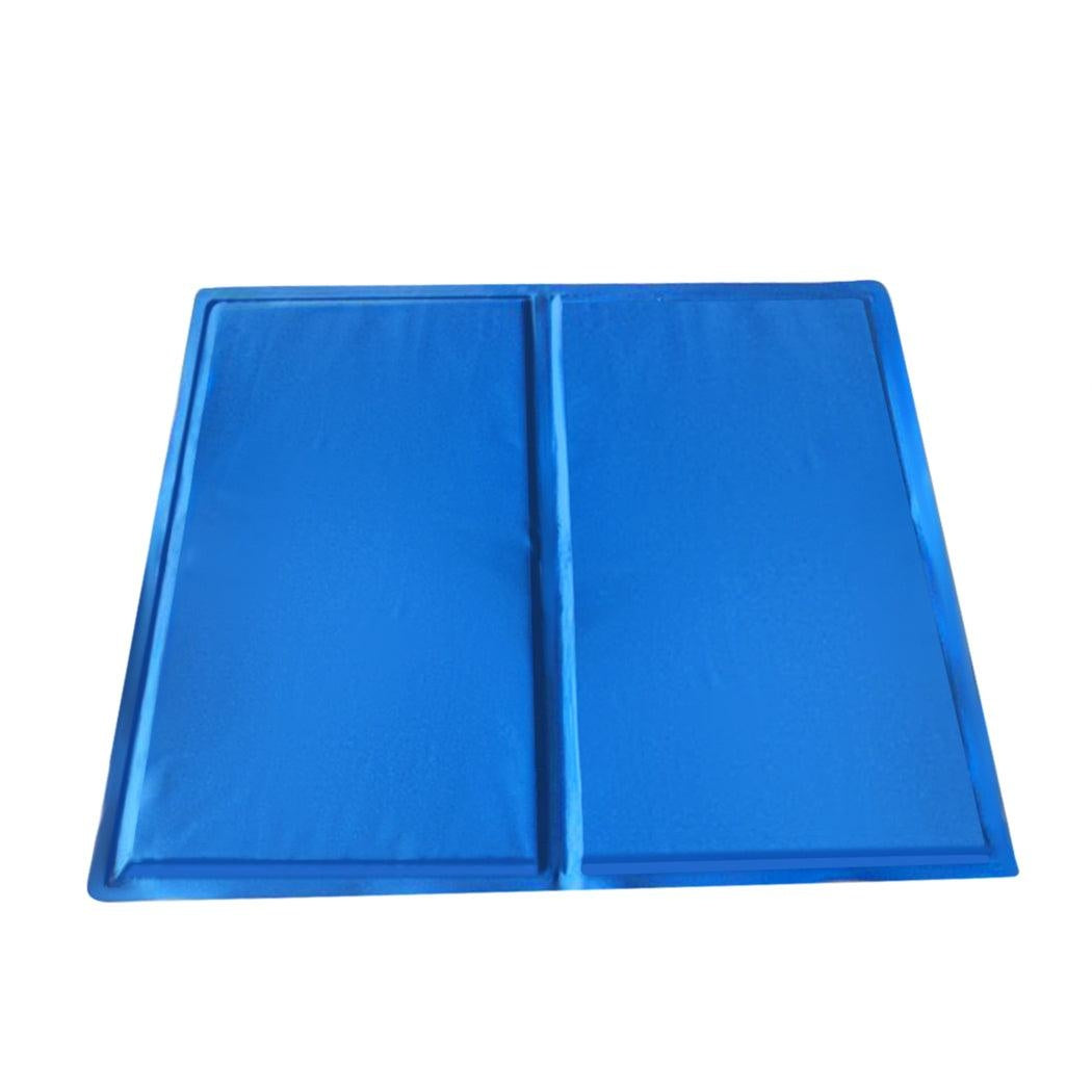 PaWz Pet Cooling Mat Gel Mats Bed Cool Pad Puppy Cat Non-Toxic Beds Summer Pads 65x50 Deals499
