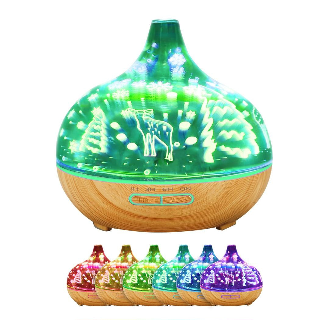 Aroma Diffuser Aromatherapy Ultrasonic Humidifier Essential Oil Purifier Deer Deals499