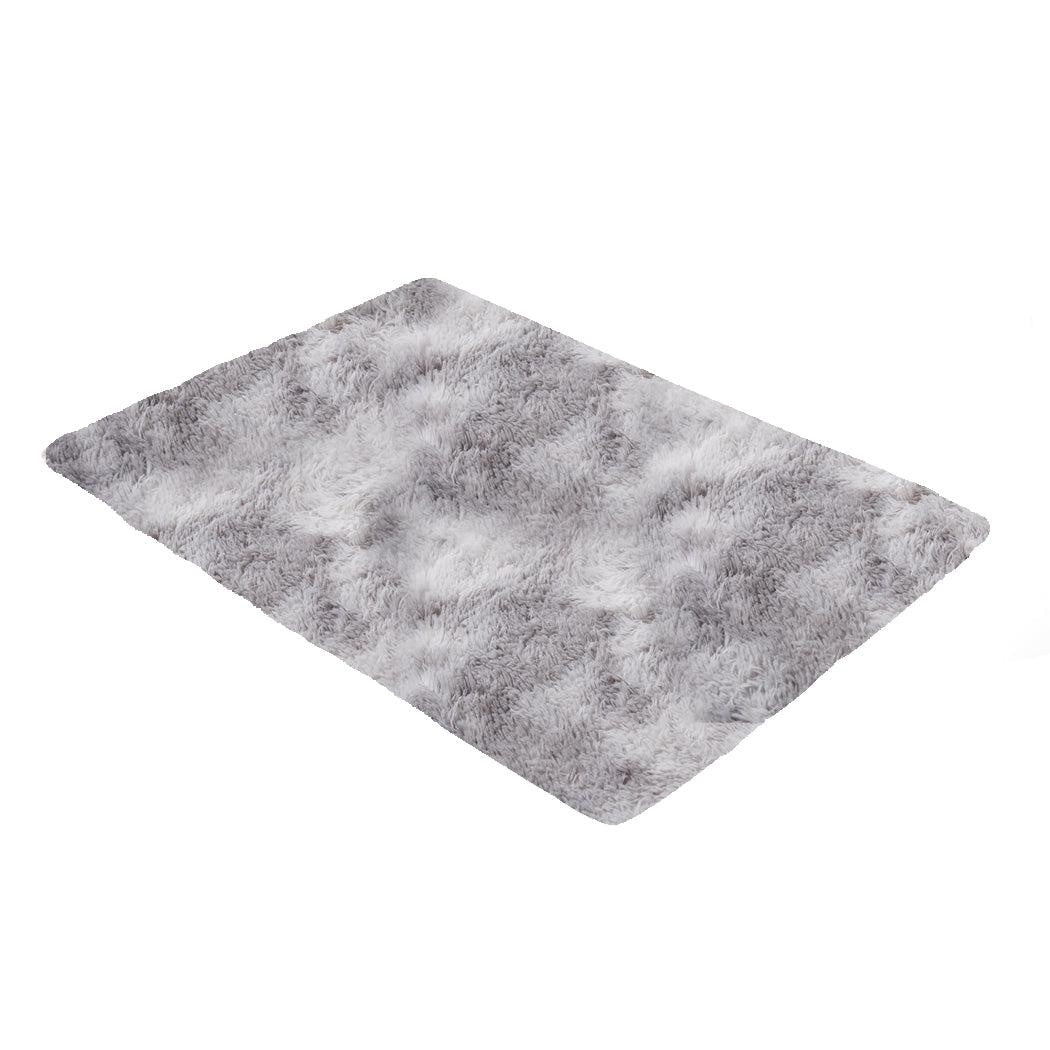 Floor Rug Shaggy Rugs Soft Large Carpet Area Tie-dyed Mystic 120x160cm Deals499