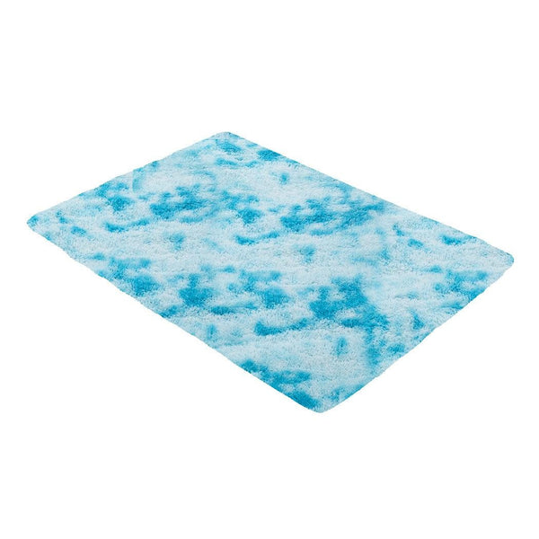 Floor Rug Shaggy Rugs Soft Large Carpet Area Tie-dyed Maldives 120x160cm Deals499