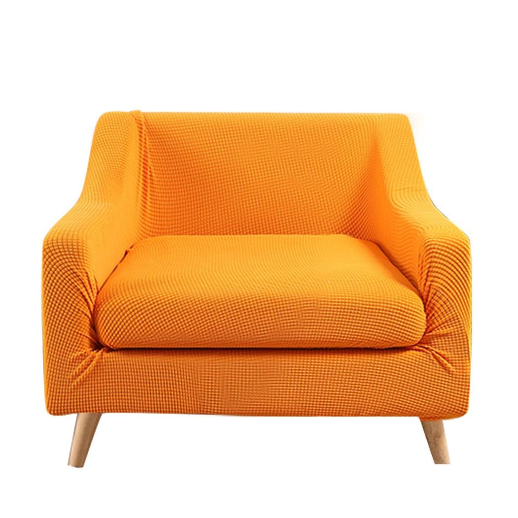 DreamZ Couch Sofa Seat Covers Stretch Protectors Slipcovers 1 Seater Orange Deals499
