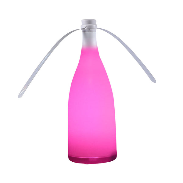 LED Repellent Fly Fan Entertaining Free Indoor Outdoor Home Chemical Safe Trap Pink Deals499