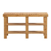 Bamboo Shoe Rack Stand Bench 3 Tier Cabinet Shoes Storage Shelf Organiser 81cm Deals499