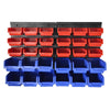 30 Bins Garage Workshop Wall Mounted Tool Box Small Parts Storage Organiser Rack Deals499