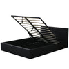 Levede Bed Frame Gas Lift Leather Base Mattress Storage King Single Size Black Deals499
