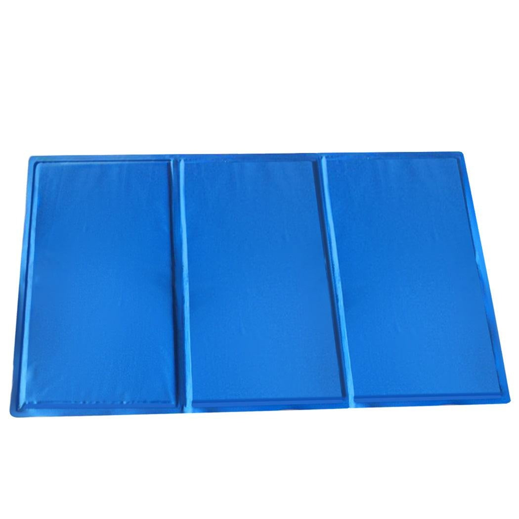 PaWz Pet Cooling Mat Gel Mats Bed Cool Pad Puppy Cat Non-Toxic Beds Summer Pads 90x60 Deals499
