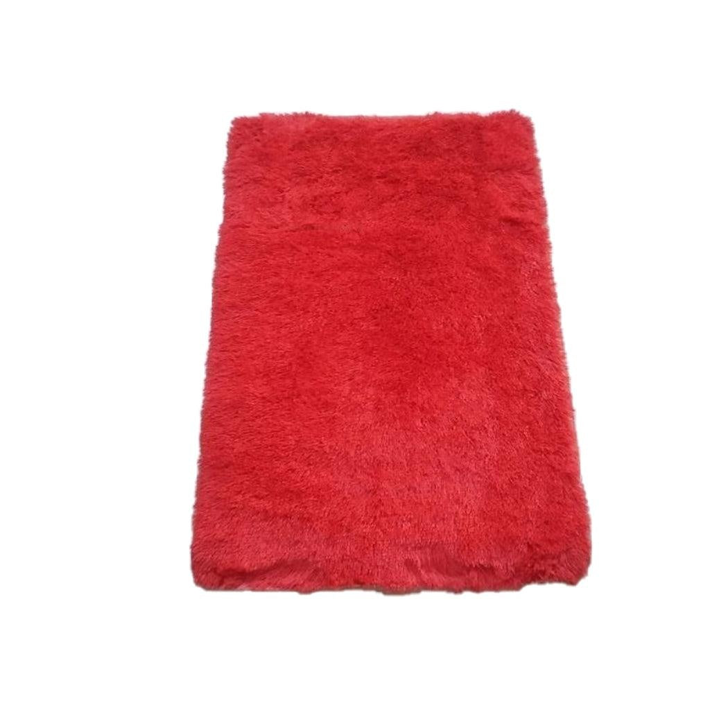 Designer Soft Shag Shaggy Floor Confetti Rug Carpet Home Decor 80x120cm Red Deals499