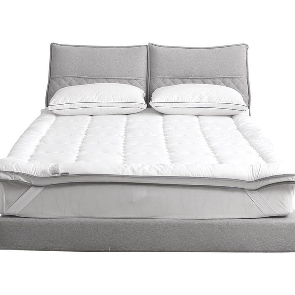 DreamZ Bedding Luxury Pillowtop Mattress Topper Mat Pad Protector Cover Queen Deals499