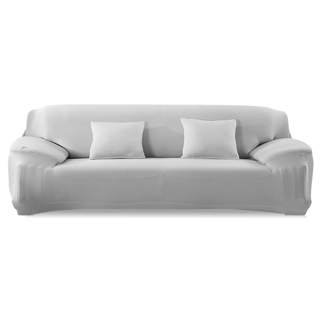 Easy Fit Stretch Couch Sofa Slipcovers Protectors Covers 3 Seater Grey Deals499