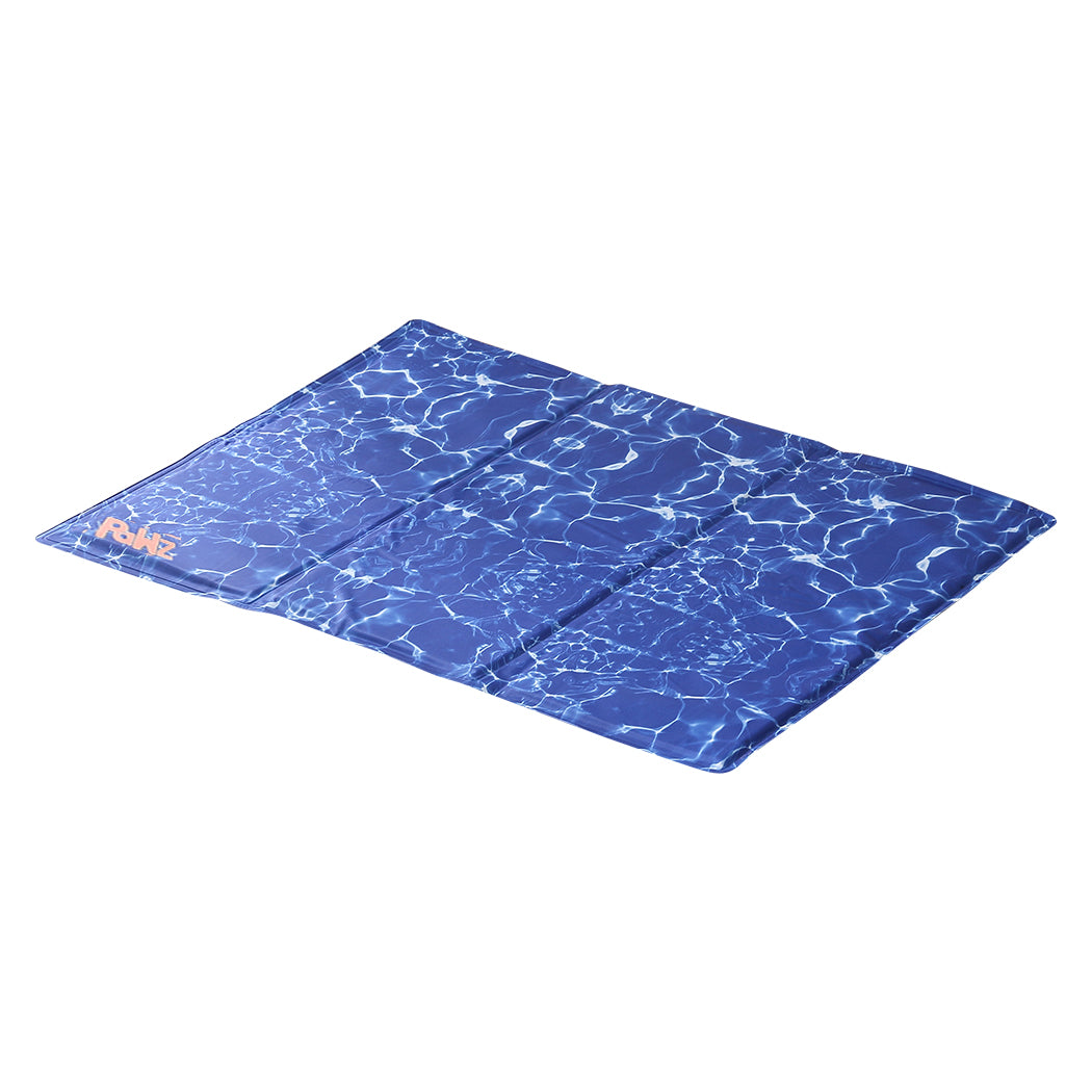 PaWz Pet Cooling Mat Gel Mats Bed Cool Pad Puppy Cat Non-Toxic Beds Summer XXL Deals499