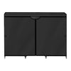 Shoe Rack DIY Portable Storage Cabinet Organiser Stackable Shelf Organizer Black Deals499