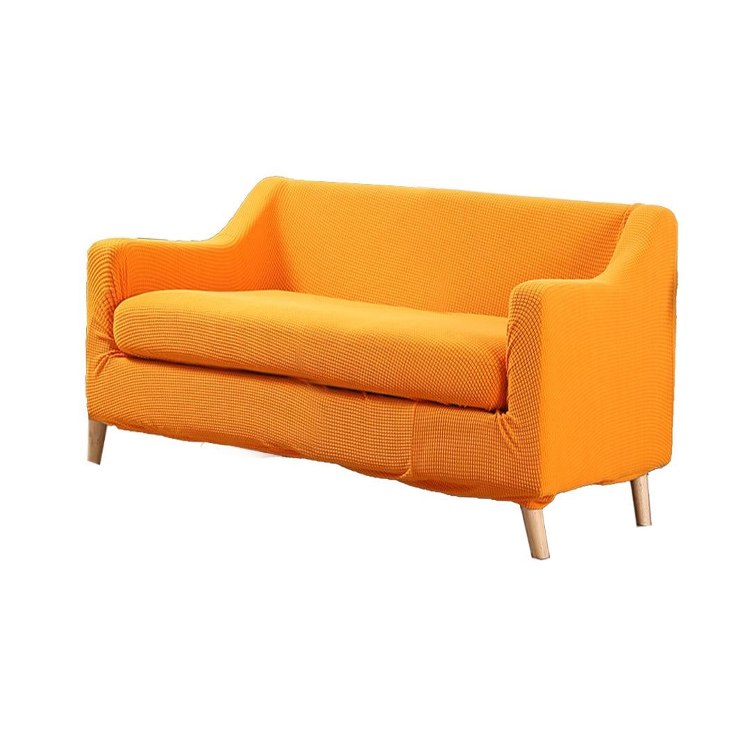DreamZ Couch Sofa Seat Covers Stretch Protectors Slipcovers 2 Seater Orange Deals499
