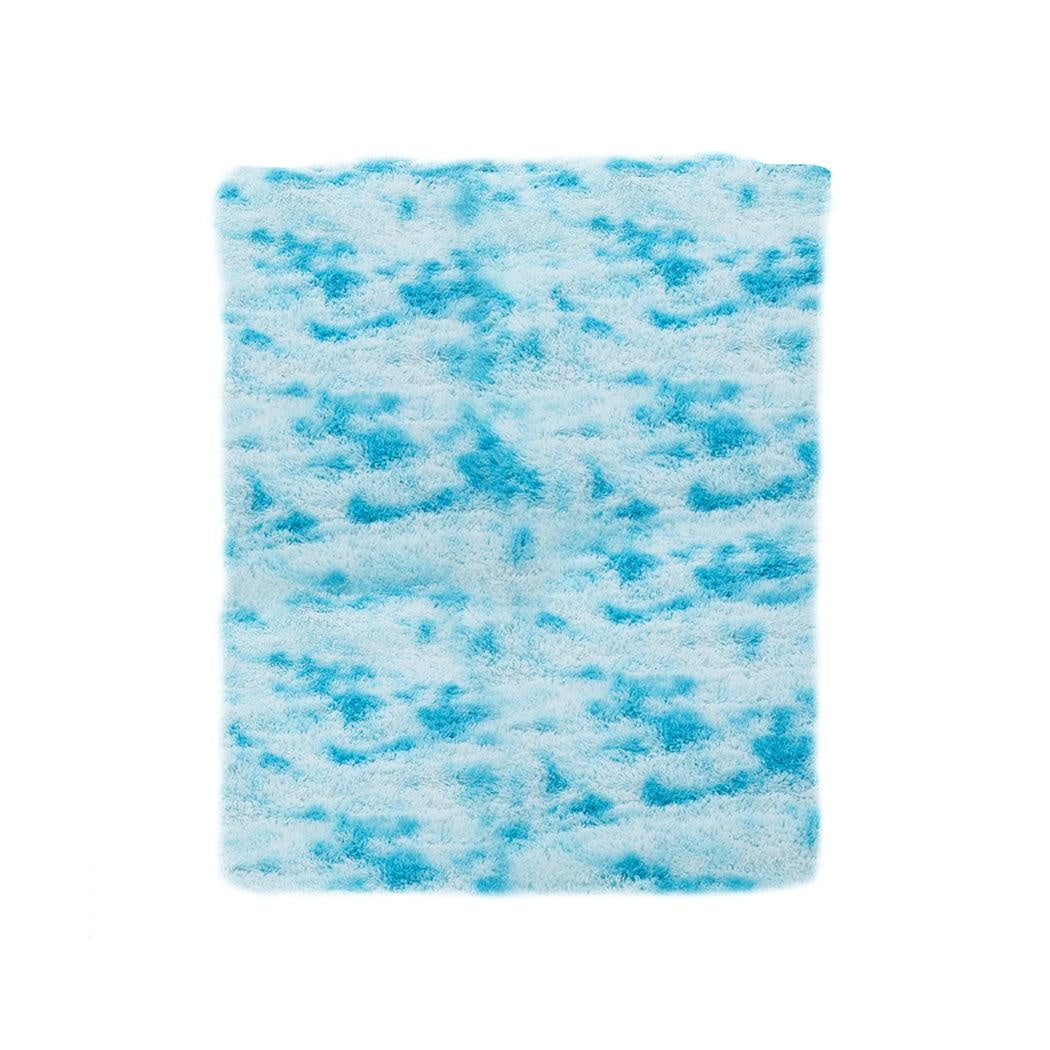 Floor Rug Shaggy Rugs Soft Large Carpet Area Tie-dyed Maldives 160x230cm Deals499