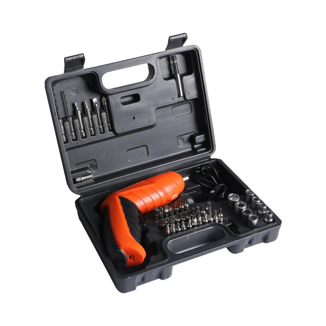 Cordless Screwdriver Electric Tool Set Magnetic Screw Driver Precision Bit USB Deals499