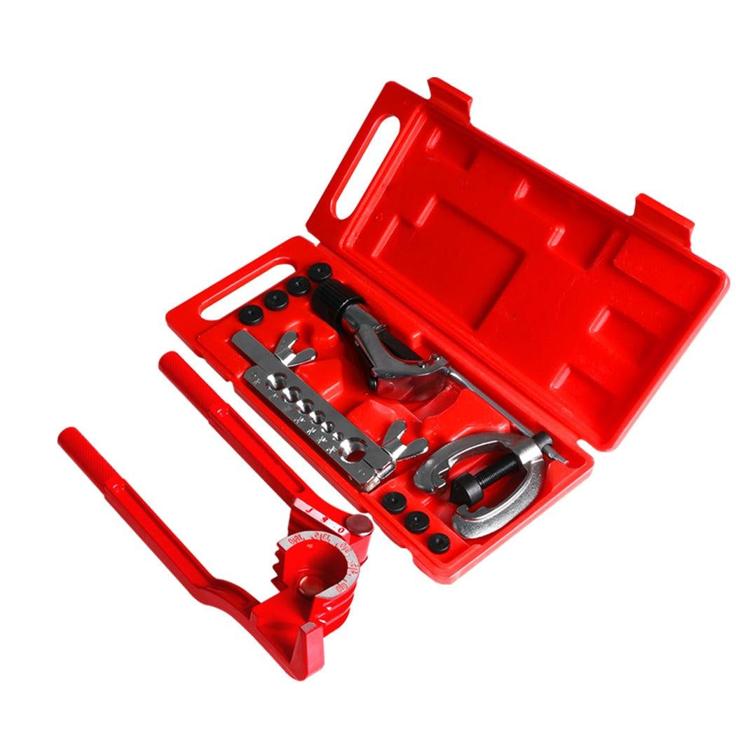 13pcs Flaring Tool Refrigeration Eccentric Cone Copper Pipe Cutter Pipe Bender Deals499