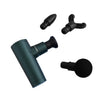 Mini Massage Gun Massager Muscle Vibrating Relaxing Tissue Percussion 4 Head USB Deals499