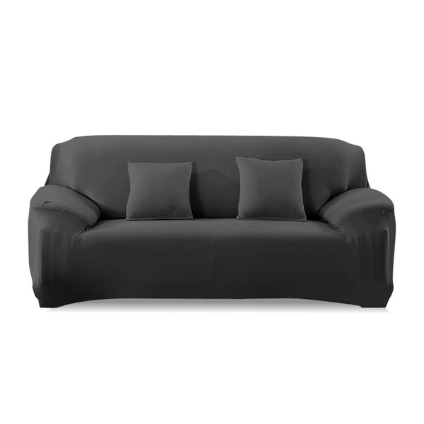 Easy Fit Stretch Couch Sofa Slipcovers Protectors Covers 2 Seater Black Deals499