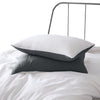 DreamZ 1000TC Microfibre Reversible Duvet Cover and Pillow Case Set Single Size DreamZ