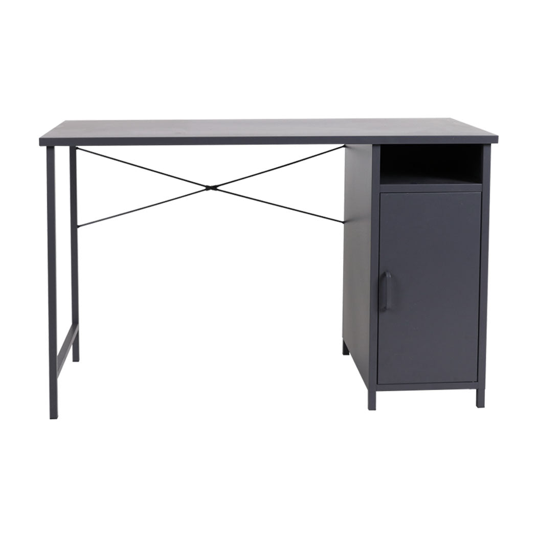 Office Computer Desks Metal Laptop Study Table Home Storage Workstation Shelf Deals499
