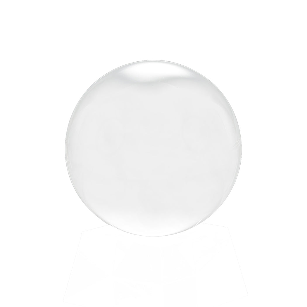 Clear Glass Healing Crystal Ball Sphere Photography Props Lens ball Decor Gifts Deals499
