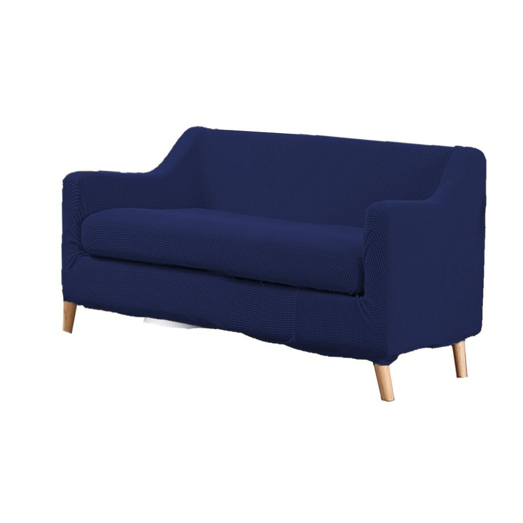 DreamZ Couch Sofa Seat Covers Stretch Protectors Slipcovers 2 Seater Navy Deals499