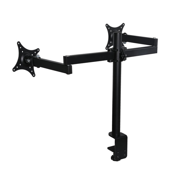 Dual HD LED Desk Mount Monitor Stand 2 Arm Display Bracket LCD Screen TV Holder Deals499