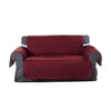 2 Seater Sofa Covers Quilted Couch Lounge Protectors Slipcovers Wine Deals499
