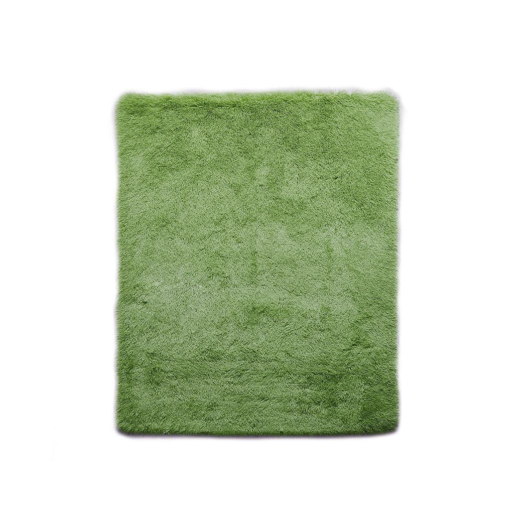 Designer Soft Shag Shaggy Floor Confetti Rug Carpet Home Decor 300x200cm Green Deals499