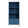 Bookshelf Bookcase Storage Display Shelf Cabinet Home Office Stand Steel Rack Deals499