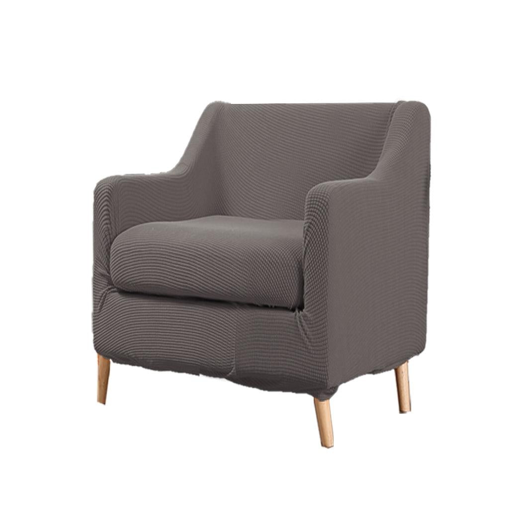 DreamZ Couch Sofa Seat Covers Stretch Protectors Slipcovers 1 Seater Chocolate Deals499