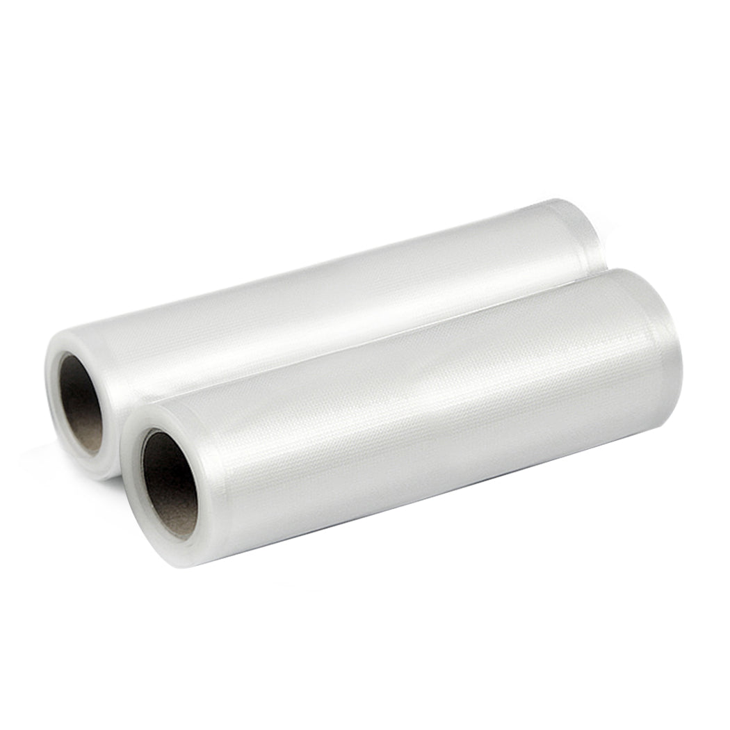 2 Rolls Vacuum Food Sealer Seal Bags Rolls Saver Storage Commercial Grade 28cm Deals499