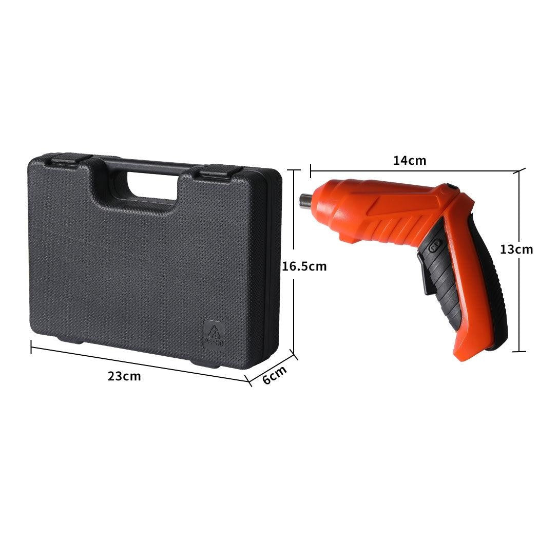 Cordless Screwdriver Electric Tool Set Magnetic Screw Driver Precision Bit USB Deals499