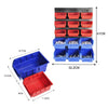 30 Bins Garage Workshop Wall Mounted Tool Box Small Parts Storage Organiser Rack Deals499