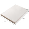 DreamZ 7cm Memory Foam Bed Mattress Topper Polyester Underlay Cover King Deals499