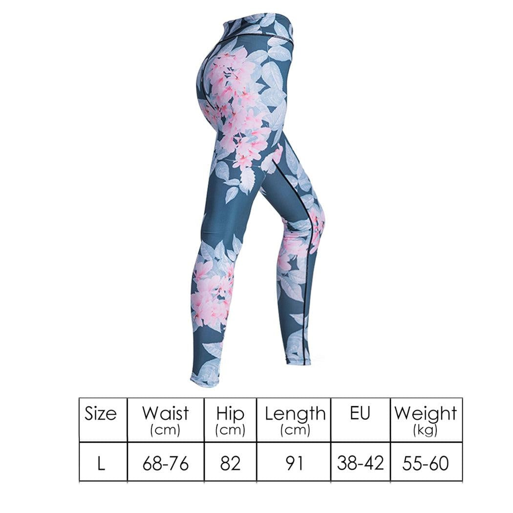 Womens Yoga Pants Leggings Push Up Fitness Gym Sports Stretch Trousers L Size Type A Deals499