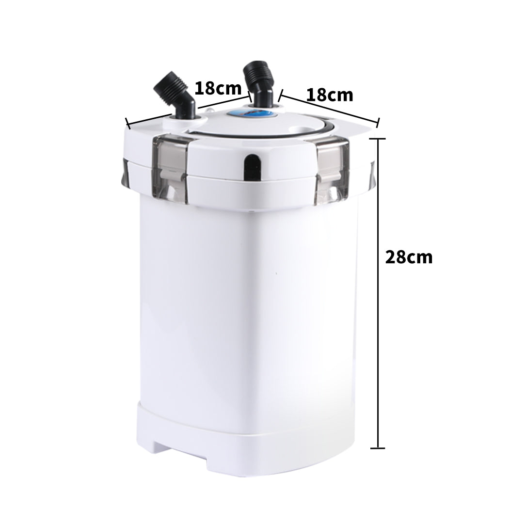 Canister Filter Aquarium External Aqua Pump Fish Water Tank Sponge Pond 1000L/H Deals499