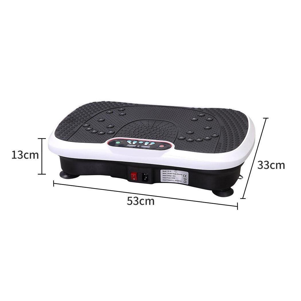 Vibration Plate Machine Machines Platform Magnet Massage Vibrator Exercise Gym Deals499