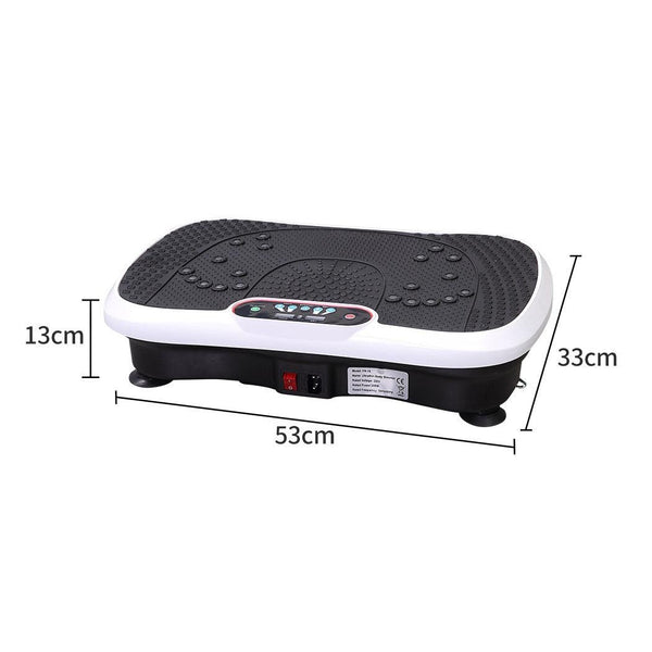 Vibration Plate Machine Machines Platform Magnet Massage Vibrator Exercise Gym Deals499