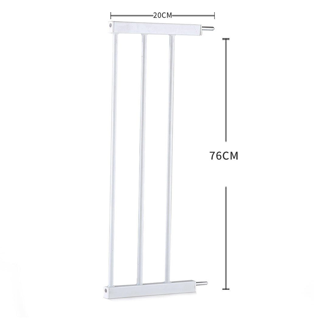Baby Kids Pet Safety Security Gate Stair Barrier Doors Extension Panels 20cm WH Deals499