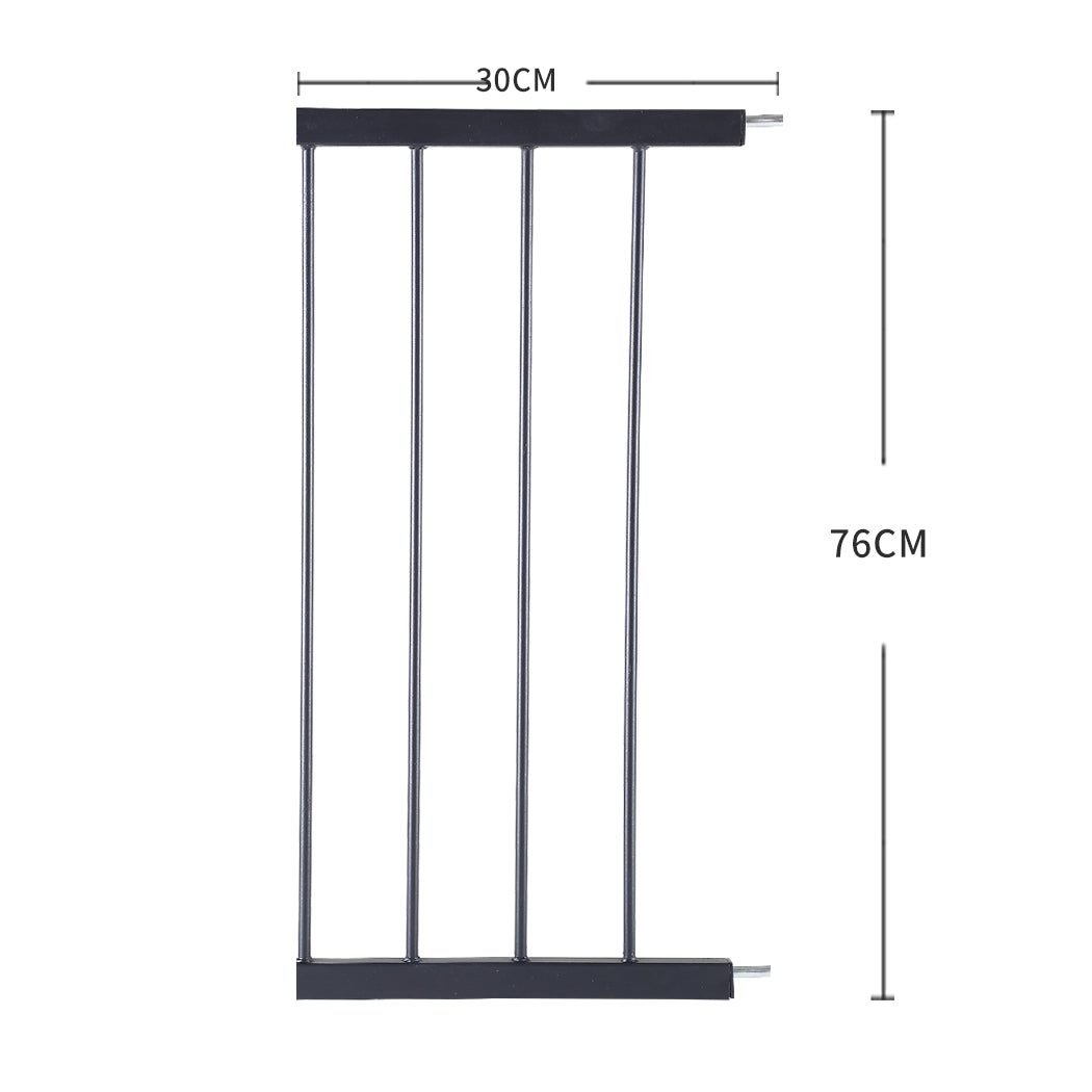 Baby Kids Pet Safety Security Gate Stair Barrier Doors Extension Panels 30cm BK Deals499