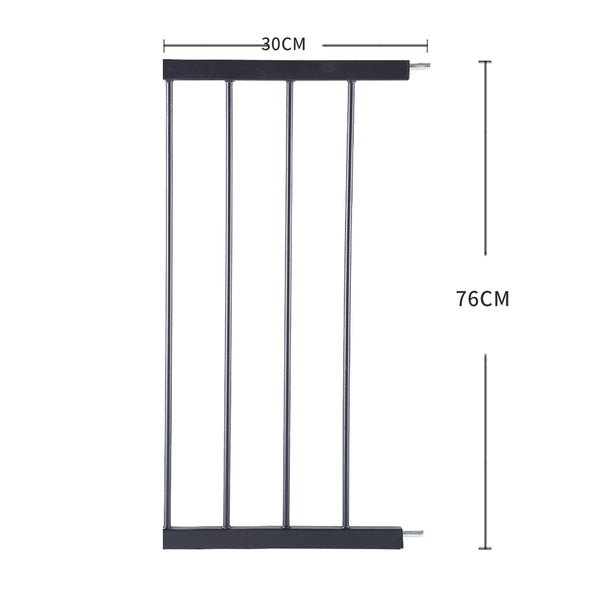 Baby Kids Pet Safety Security Gate Stair Barrier Doors Extension Panels 30cm BK Deals499