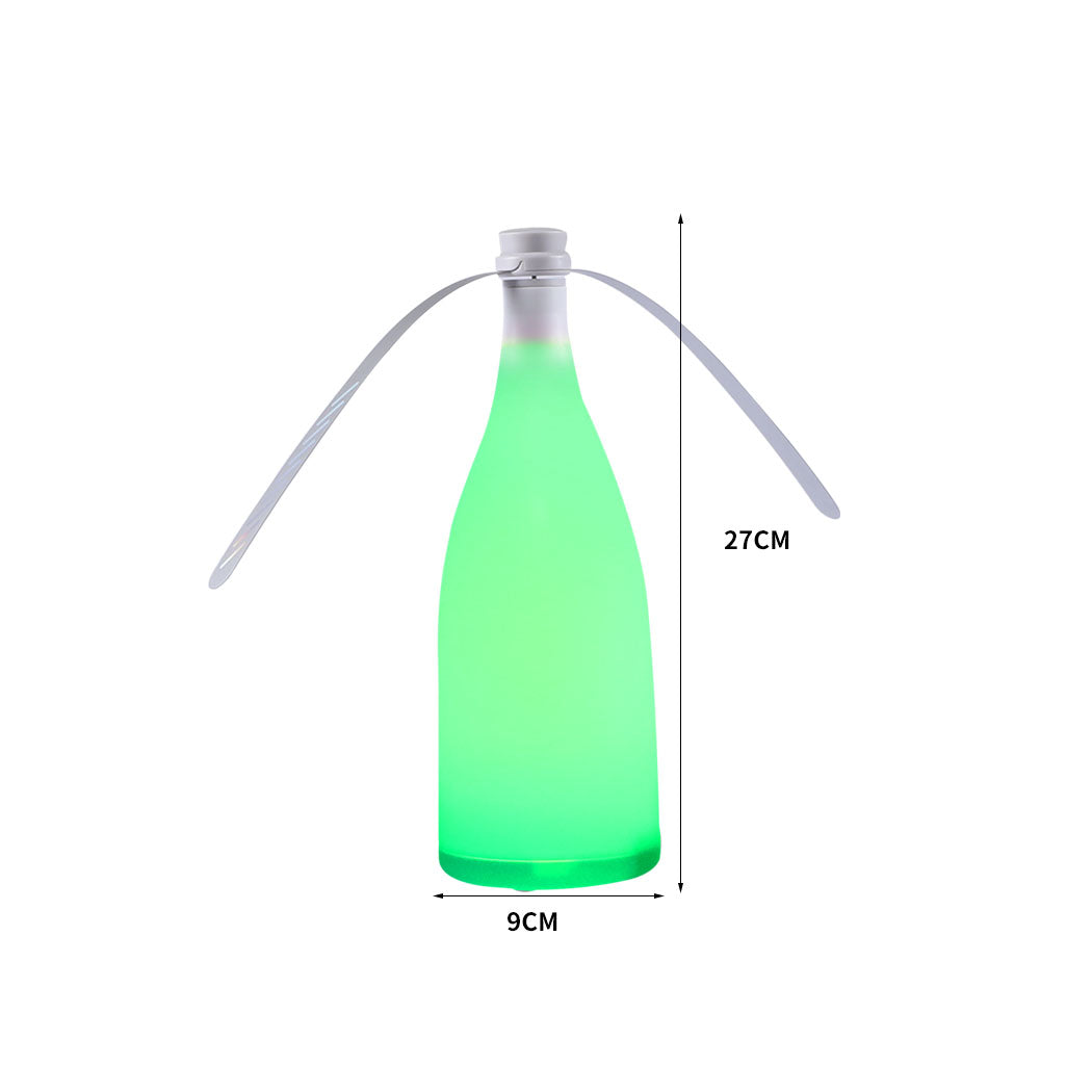 LED Repellent Fly Fan Entertaining Free Indoor Outdoor Home Chemical Safe Trap Green Deals499